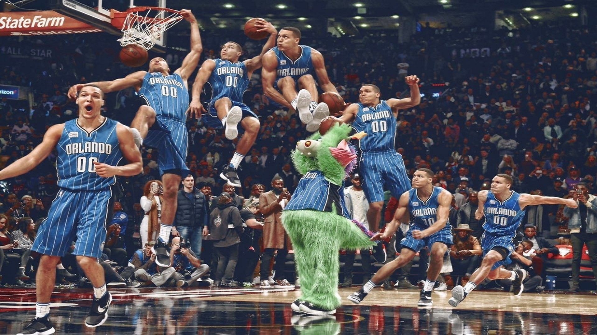 魔术终结湖人，保罗在年度焦点之战接管比赛